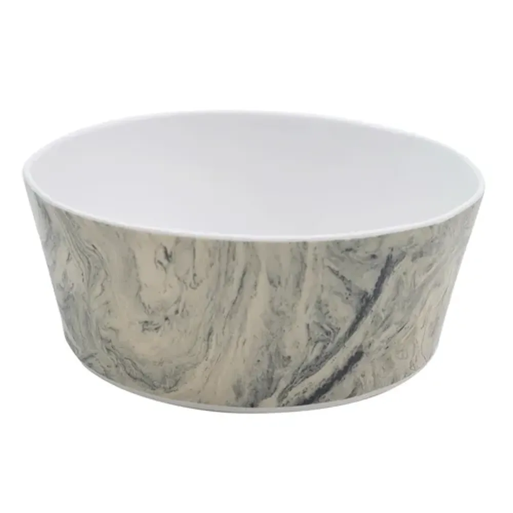Салатник 2800 мл d 24 см h9,7 см круглый External Streamer Grey пластик меламин P.L. Proff Cuisine