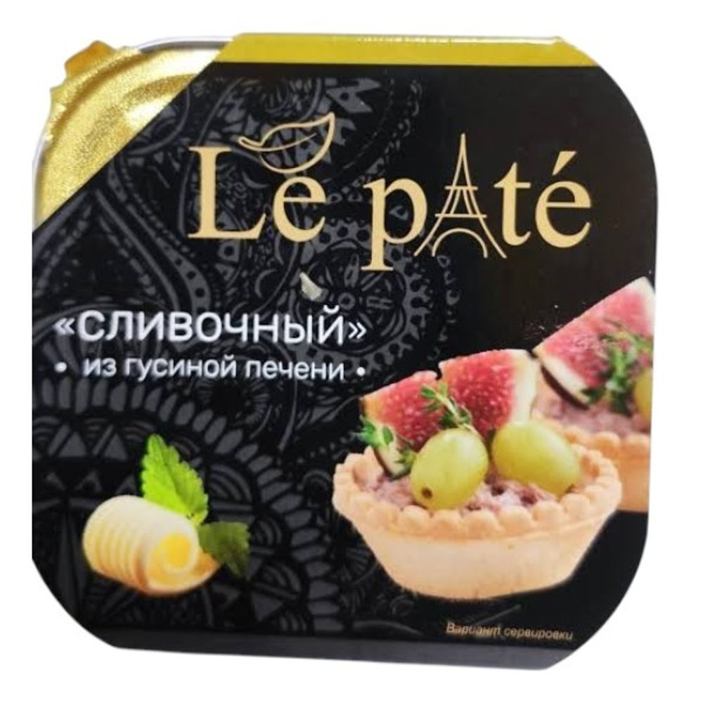 Паштет Сливочный из гусиной печени 100гр
