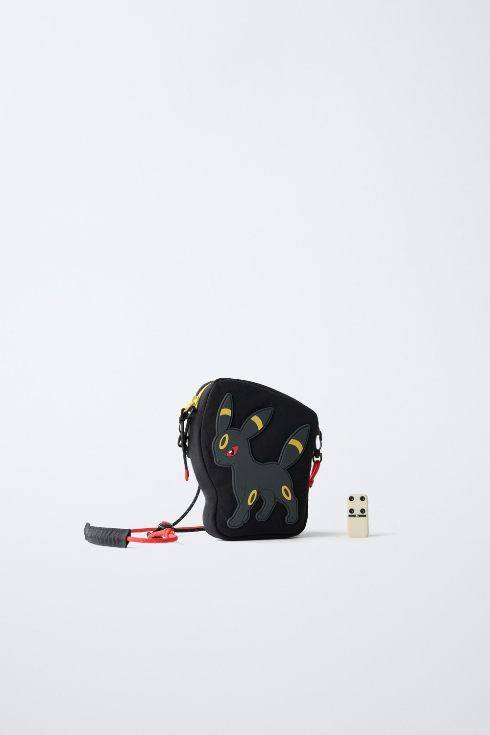 ZARA СУМКА С ПЛЕЧЕВЫМ РЕМНЕМ UMBREON™ POKÉMON, ЧЕРНЫЙ