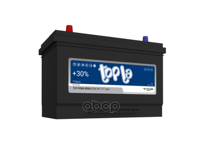 Аккумулятор TOPLA Top JIS 95 А/ч прямой L+ 306x173x221 D31 EN 850 А