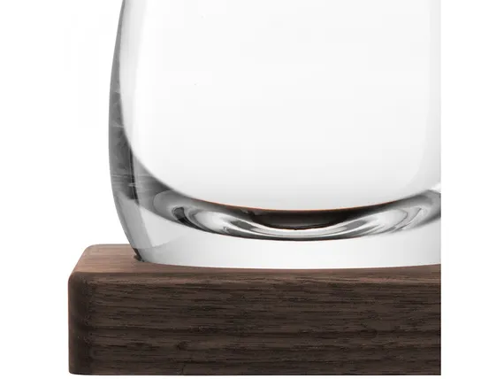Декантер с деревянной подставкой islay whisky, 1 л
