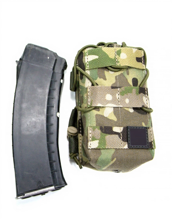 Подсумок АК-1 под магазин открытого типа, MIMICRYA, Cordura 1000D, MULTICAM