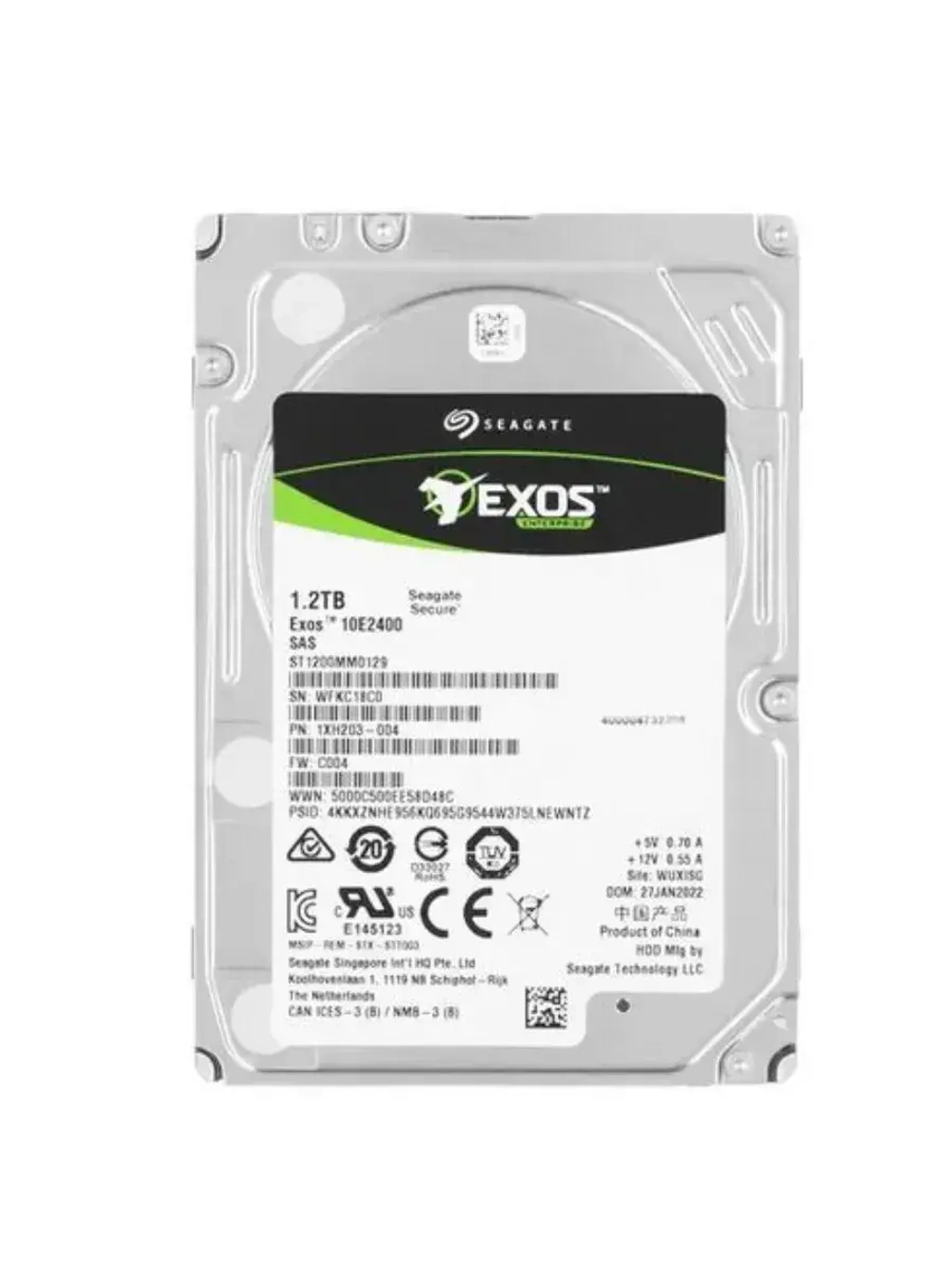 2.5" 1,2 ТБ Жетский диск SFF ST1200MM0129