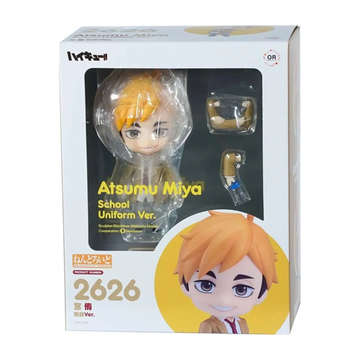 Фигурка аниме Nendoroid Волейбол Haikyuu Атсуму Мия Atsumu Miya School Uniform Ver 10см