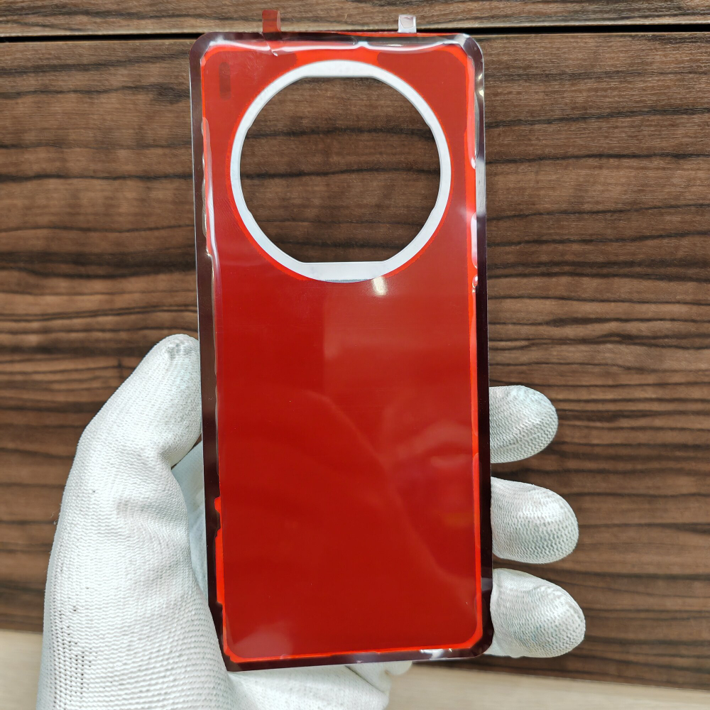 Крышка для Vivo X100S оригинальная без стекла камеры (заднее стекло) цвет: Белый