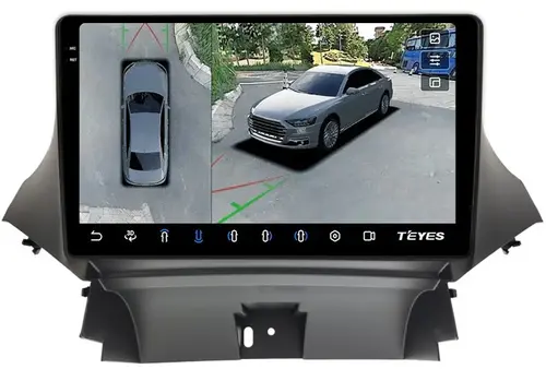 Магнитола для Chevrolet Orlando 2010-2018 - Teyes CC3-2K-360 на Android 10, Быстрая, 2K QLED, CarPlay, 4G SIM-слот, 4 камеры в комплекте