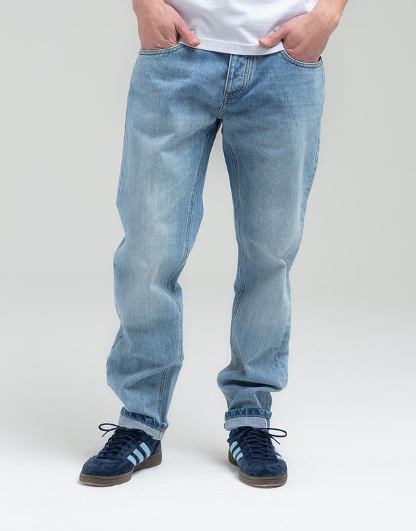 Джинсы We Don’t Care 12oz Regular Tapered Blue Light Used - фото 1