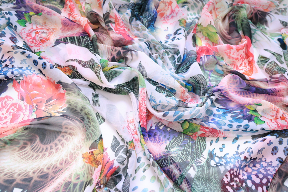 Шифон набивной