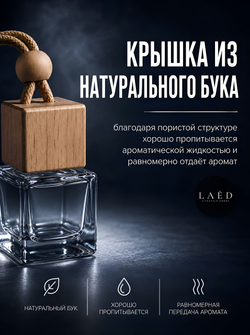 Флакон для автопарфюма, пустой диффузор в машину, флакон для ароматизатора, набор 5 шт