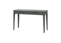 Консоль Type oak 2 ящика ширина 120 см (темно-серый)