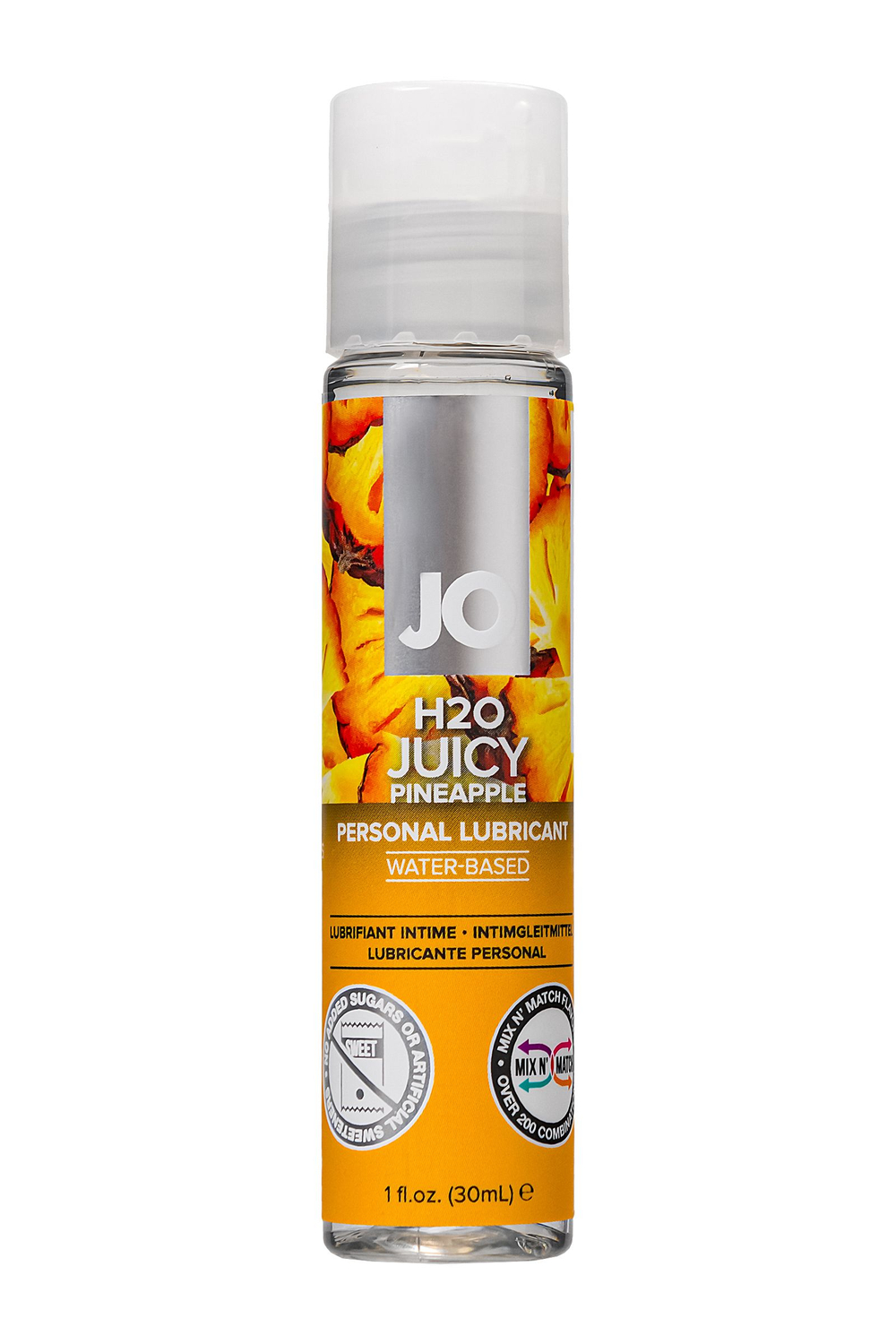 Смазка с ароматом ананаса JO Flavored Juicy Pineapple - 30 мл.