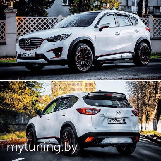Расширители колесных арок для Mazda CX-5(ПОД ПОКРАСКУ)