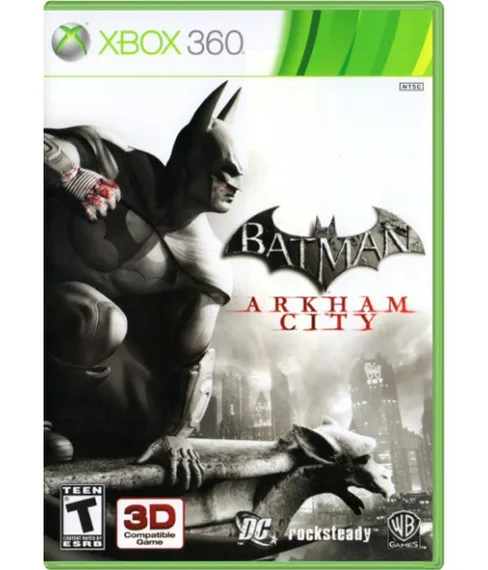 Xbox 360 Batman: Arkham City / Аркхем Сити (Б/У, Русские субтитры)