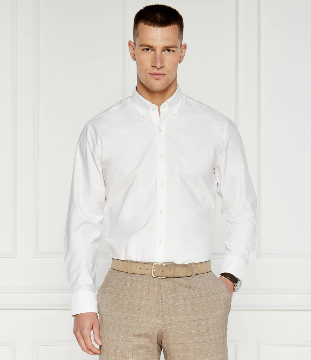 Рубашка Casual Oxford Oscar Jacobson - белый(12407405)