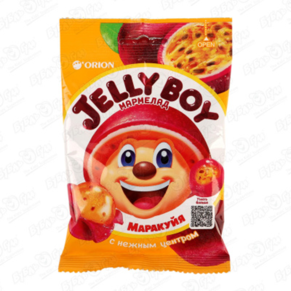 Мармелад жевательный Jelli boy со вкусом маракуйи 66 гр