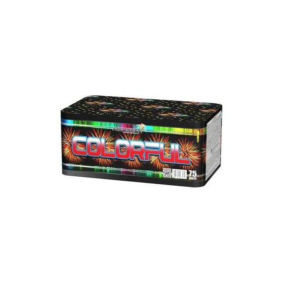 Красочный (COLORFUL) 0,8", 1", 1,2" х 76 веер МС121