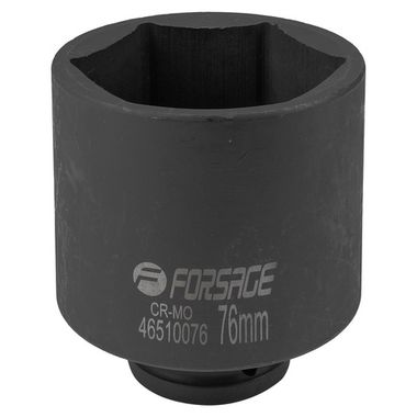 Головка ударная глубокая 3/4'', 76мм (6гр.) Forsage F-46510076