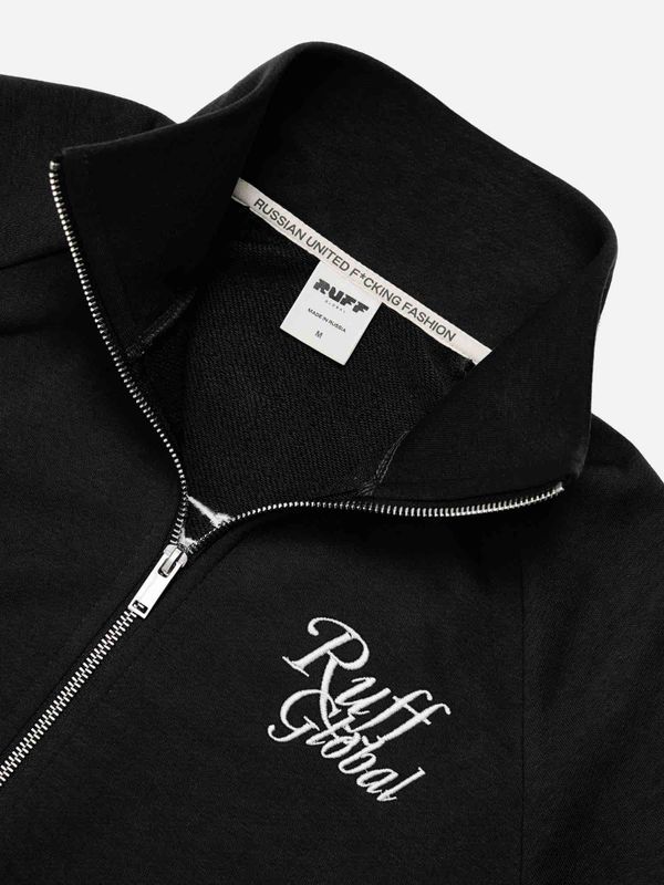 Толстовка Full Zip черная - фото 9