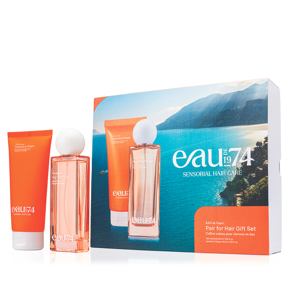 Набор EAU de Capri - Pair for Hair Gift Set КАПРИ набор для волос: Крем для укладки 100 мл + Парфюм 50