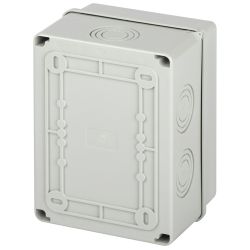 Корпус пластиковый навесной ЭРА SIMPLE КМПн-5 IP65 серый | Корпуса пластиковые распределительные герметичные