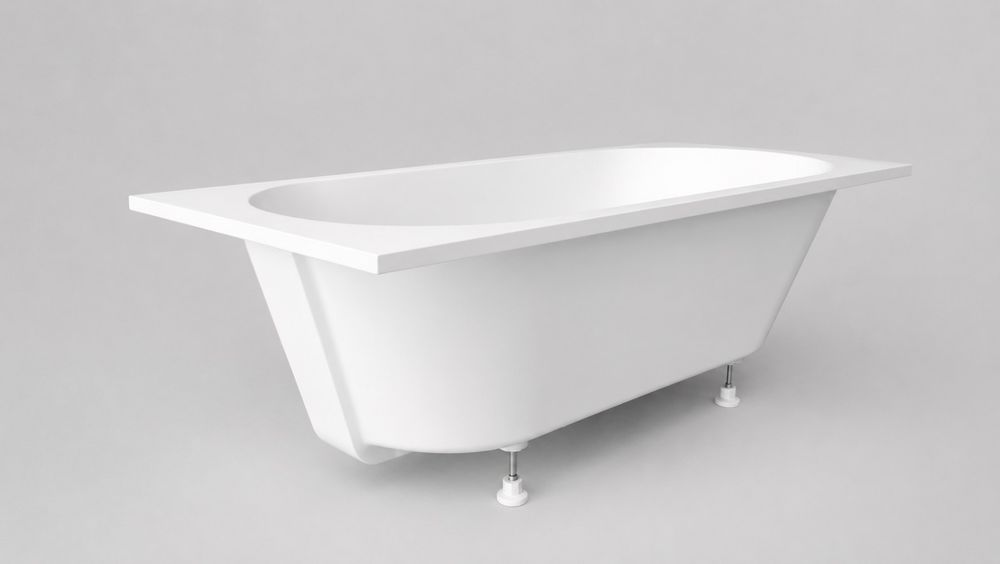 Ванна из искусственного камня IVA BS505180 1800*800*600 мм