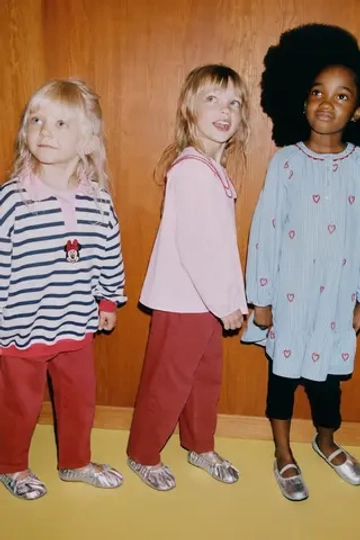 ZARA ПОЛО В ПОЛОСКУ MINNIE MOUSE © DISNEY, ПОЛОСКИ
