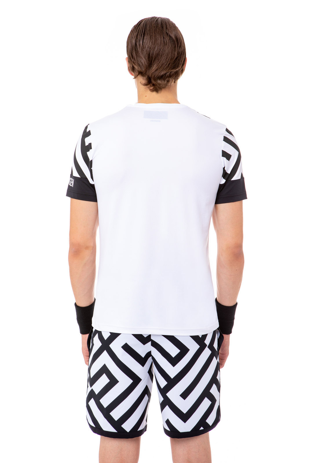 Мужская теннисная футболка Hydrogen Tech Labyrinth Tee
