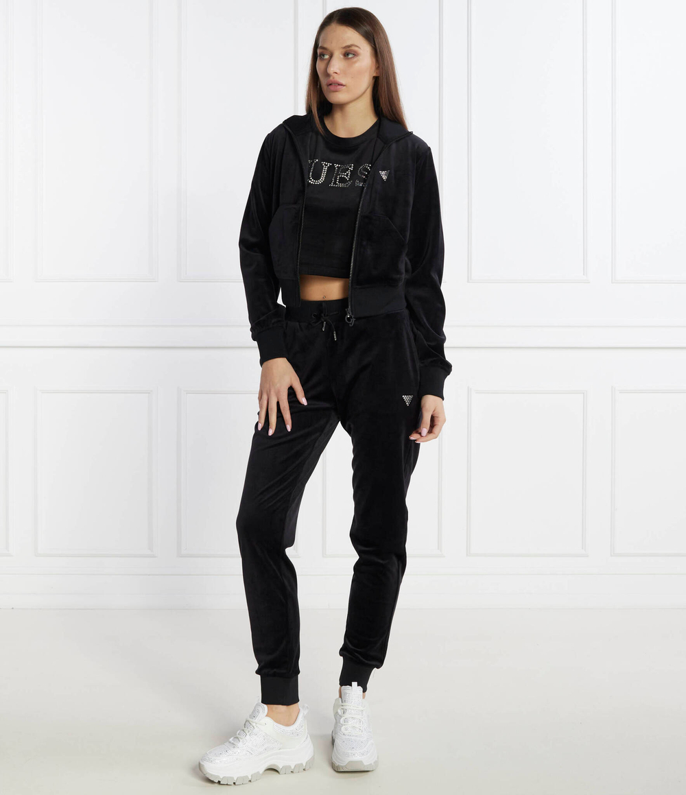 Худи GUESS ACTIVE - черный(V3BQ22 KBXI2)