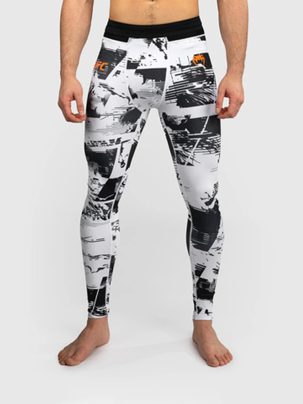 Тайтсы Venum UFC Zenith Fight Week Black/White/Orange