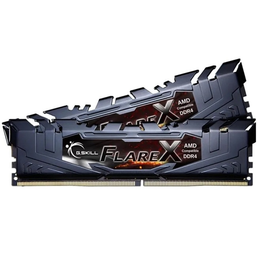 Оперативная память DIMM DDR4 16Gb, 3200Mhz, 2x8Gb, G.Skill Flare X (F4-3200C16D-16GFX)