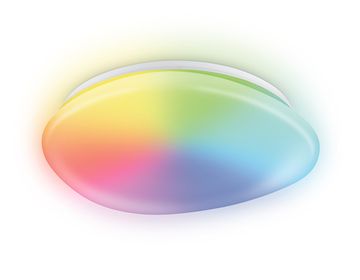 Светодиодный светильник RGB с пультом управления 40W 3000-6500K+RGB FZ1610 FR матовый (ПДУ ИК) Orbital Dance Ambrella