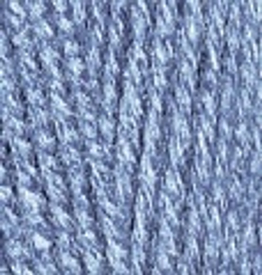 ALIZE "SUPERLANA MIDI", 25% Шерсть, 75% Акрил, 100 гр, 170 м, 806 синий жаспе