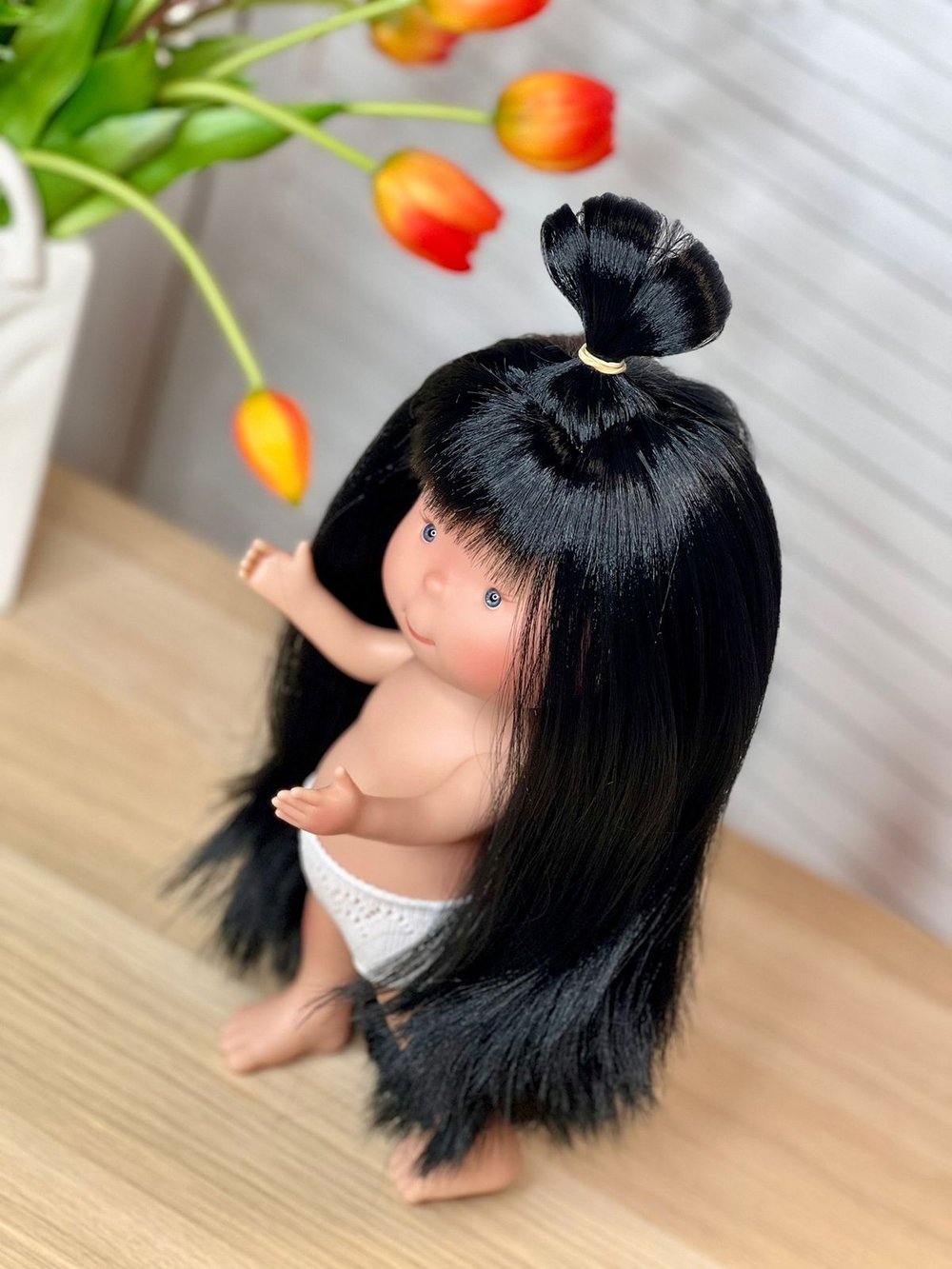 Кукла для девочки виниловая 30см Пиппа без одежды (2899W5)
