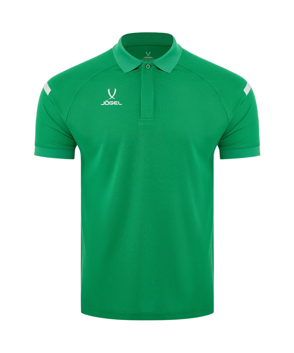 Поло CAMP 2 Poly Polo, зеленый/белый