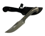 Нож Пчак Узбекский, цельнометаллический, Bohler N690, микарта