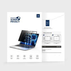 Защитная пленка анти-шпион для экрана ноутбука MacBook Pro 16 (2019, 2021, 2023, 2024) от от Dux Ducis, серия Leno Series Privacy Film
