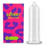 Презервативы EXPERT Wild Love, ребристый, точечный, ребристо-точечный, 15 шт