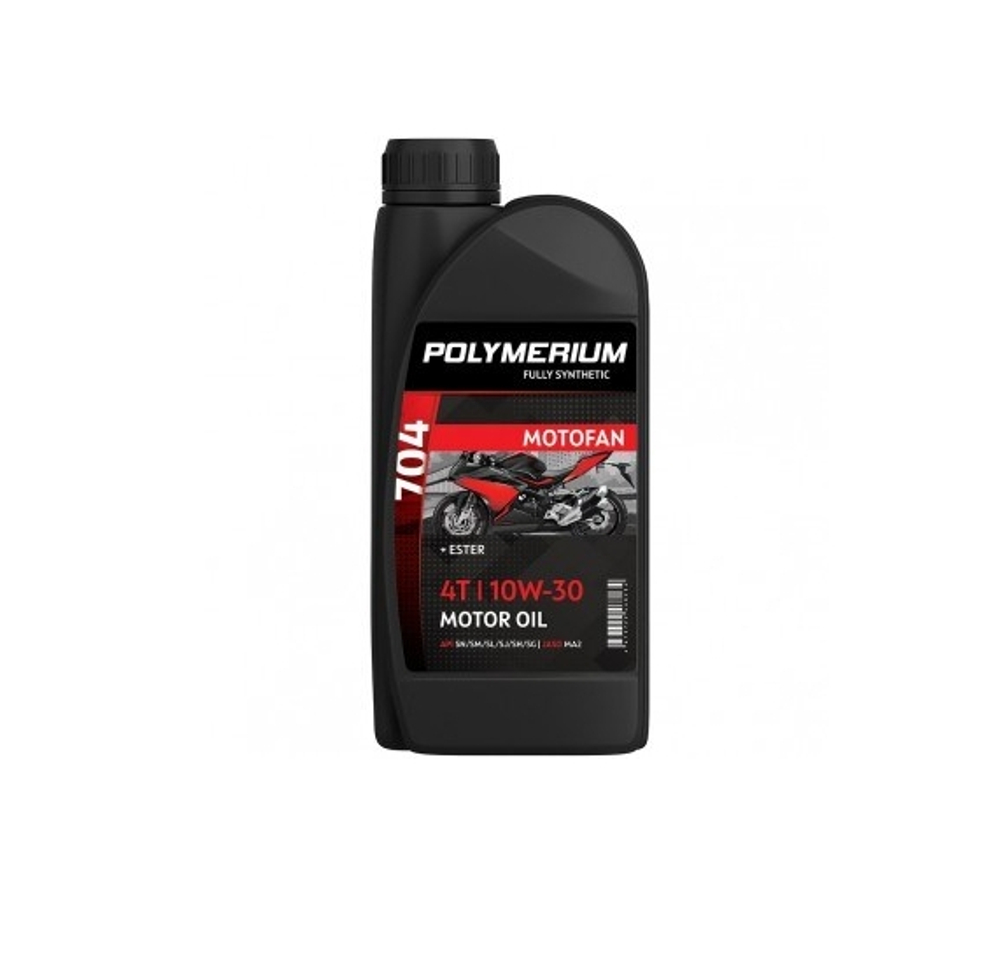 Масло 4т 10W-30 POLYMERIUM MOTOFAN 704 1л