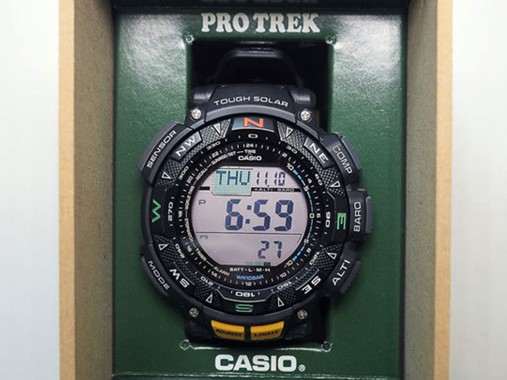 Японские наручные часы Casio Pro Trek PRG-240-1E