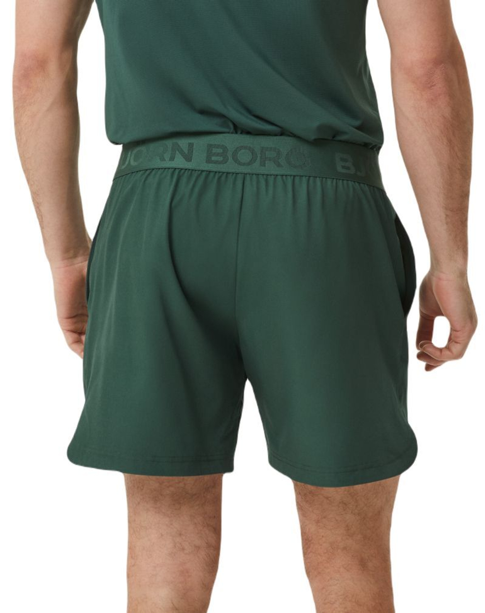 Мужские теннисные шорты Björn Borg Ace Graphic Short Shorts - sycamore