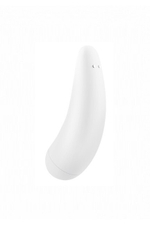 Вакуумно-волновой стимулятор Satisfyer Curvy 2+ (синхронизируется со смартфоном) (Цвет: белый)