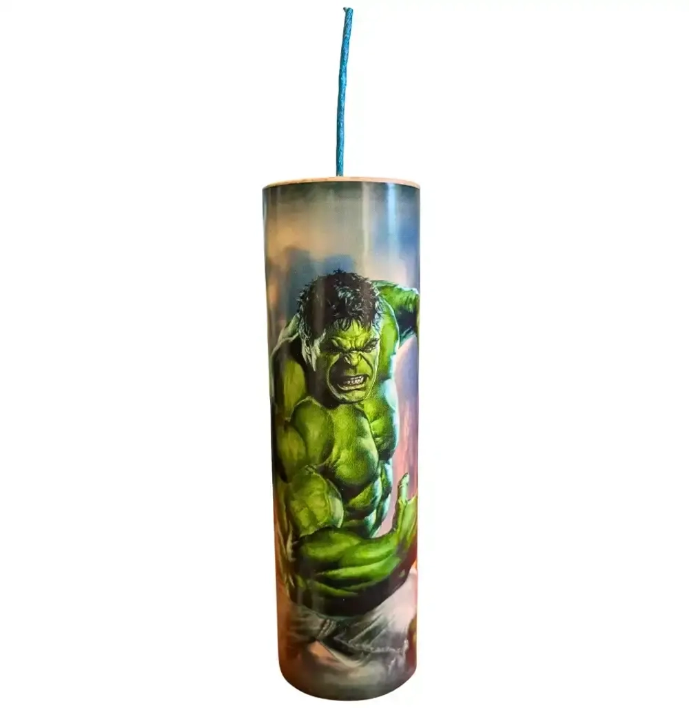 B023 Hulk (поштучно): Петарда Халк 35 г — мощнейший одиночный заряд от ТМ Волк.