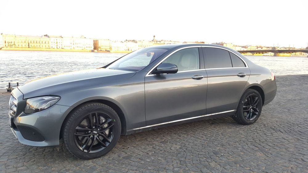 W213 E400 4Matic & BBS SX 18" crystal black