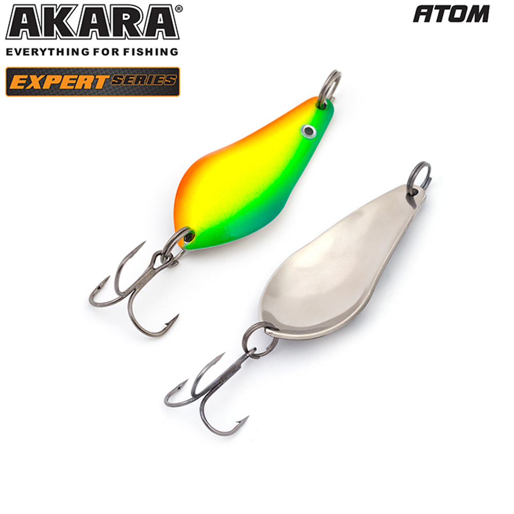 Блесна колебалка Akara Expert Атом 65 мм 22 гр. 5/SIL
