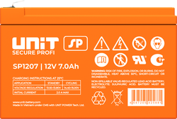 Аккумулятор UNIT SP-1207 ( 7Ач / 12В ) AGM