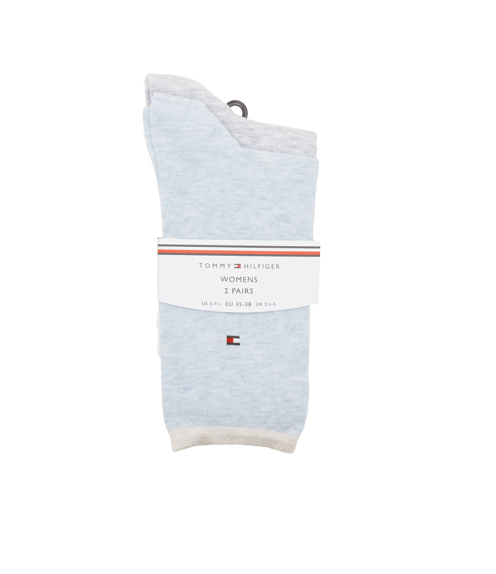 Носки 2 пары Tommy Hilfiger - пепельный(371221)
