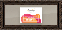 Рамка 20x50 для постера и фотографий