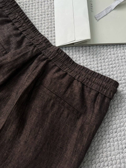 Льняной костюм Brunello Cucinelli