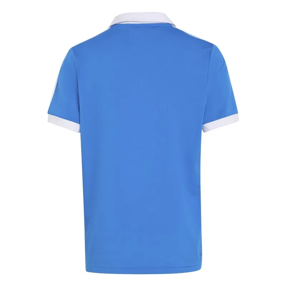 Детская теннисная футболка Adidas Classics Climacool - bahia blue