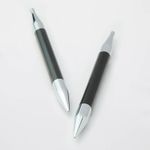 Спицы съемные Knit Pro Karbonz 5,5 мм, для длины тросика 20 см, карбон, черный, 2 шт, 41328